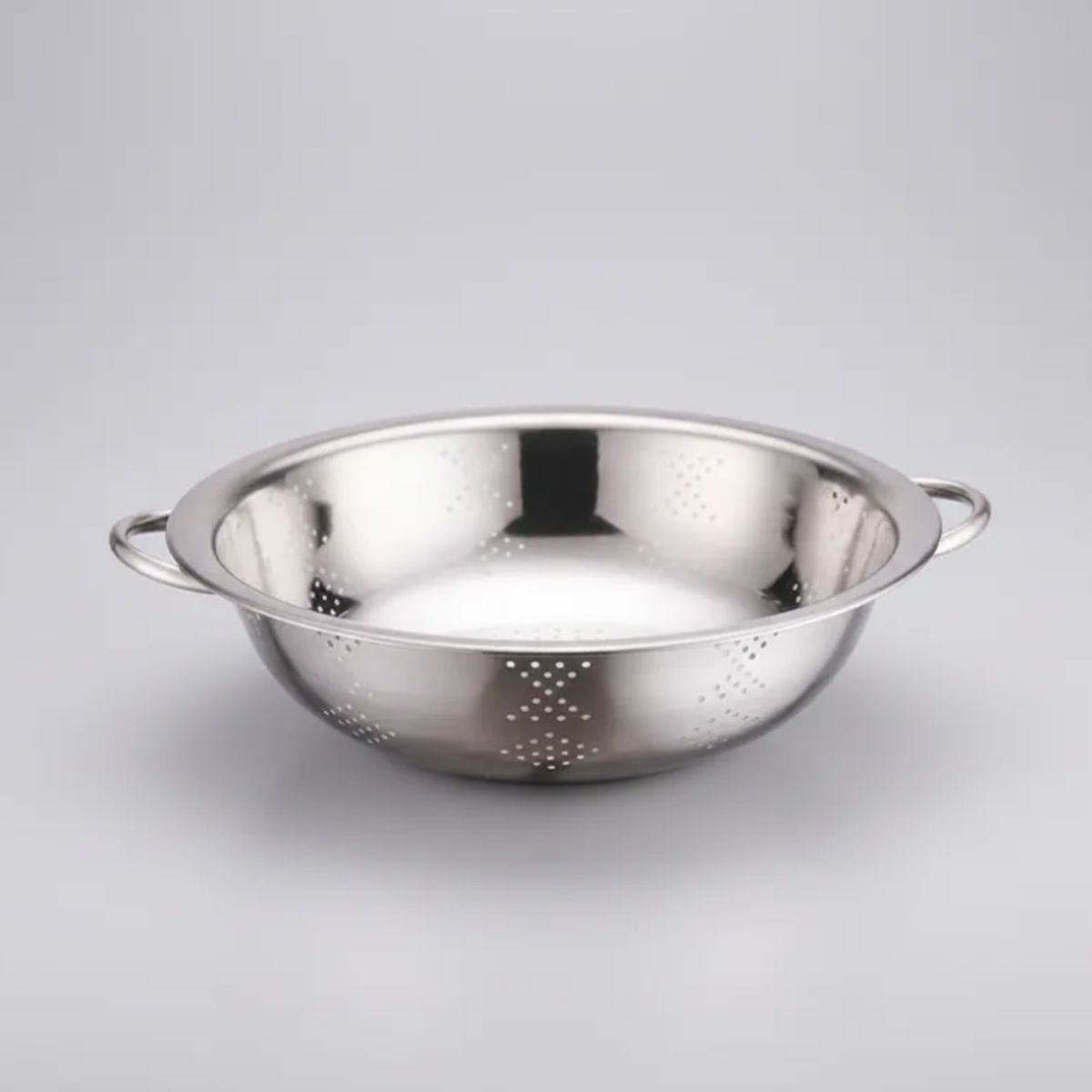 GENERICO - Colador Bowl Escurridor De Acero Inoxidable 30 Cm Con Asas