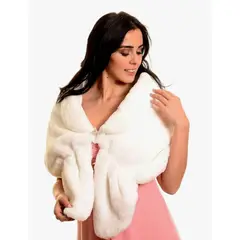 LIKE SHOP - Tapado Algodón Estola Elegante Envolvente Estilo Peluche 6063