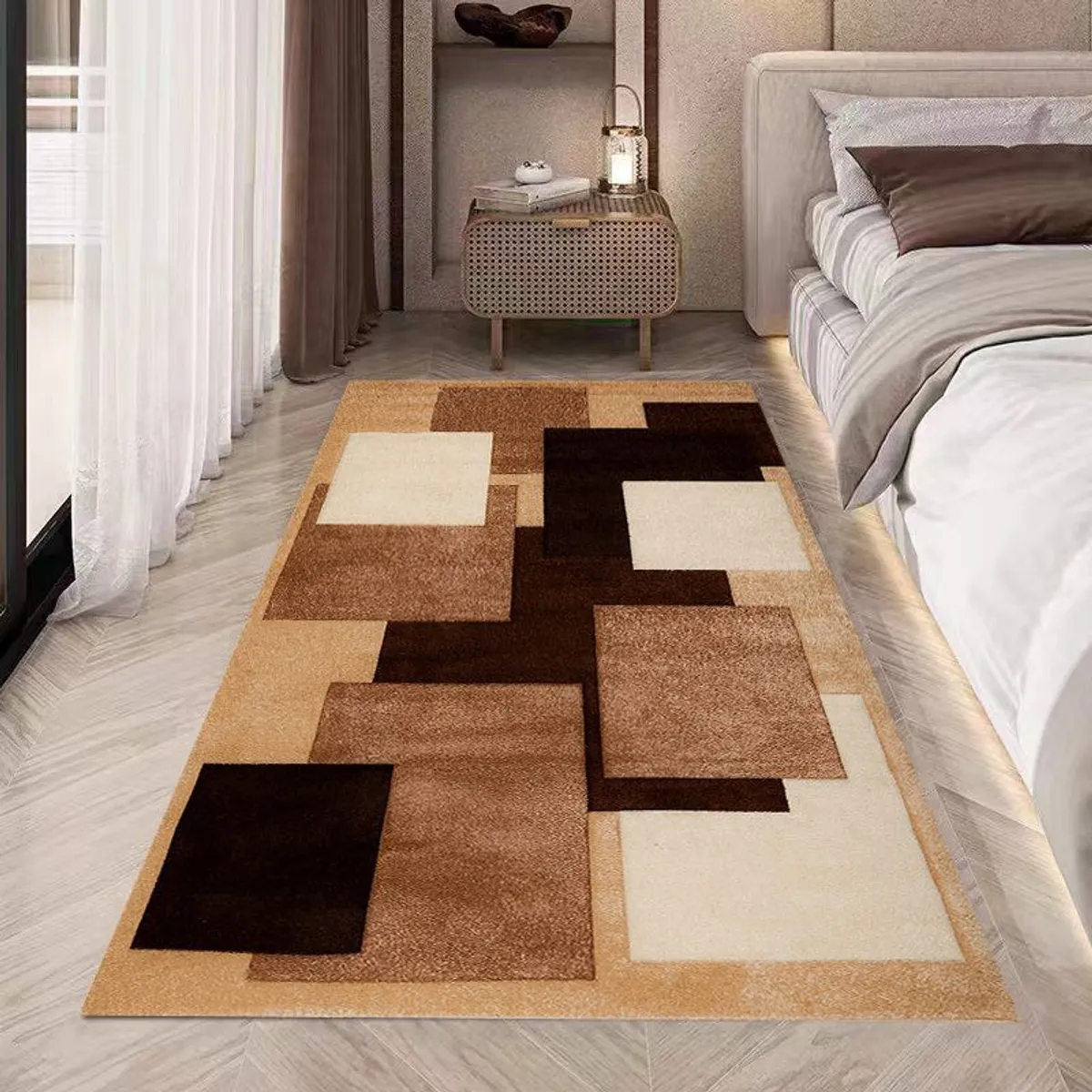 GENERICO - ALFOMBRAS ANTIDESLIZANTES PASILLERA O BAJADA DE CAMA CON ESTILO PERSA