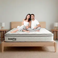 GENERICO - Colchon King Resortes 180x200x30 Kasita Premium Supremo