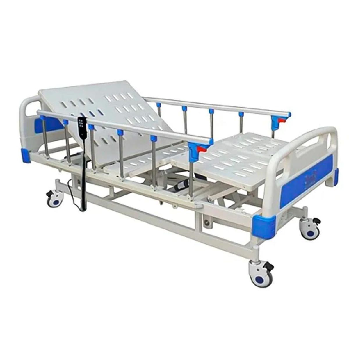 DETODOYMAS - Catre Clínico Eléctrico 4 Posiciones Modelo Hospitalario