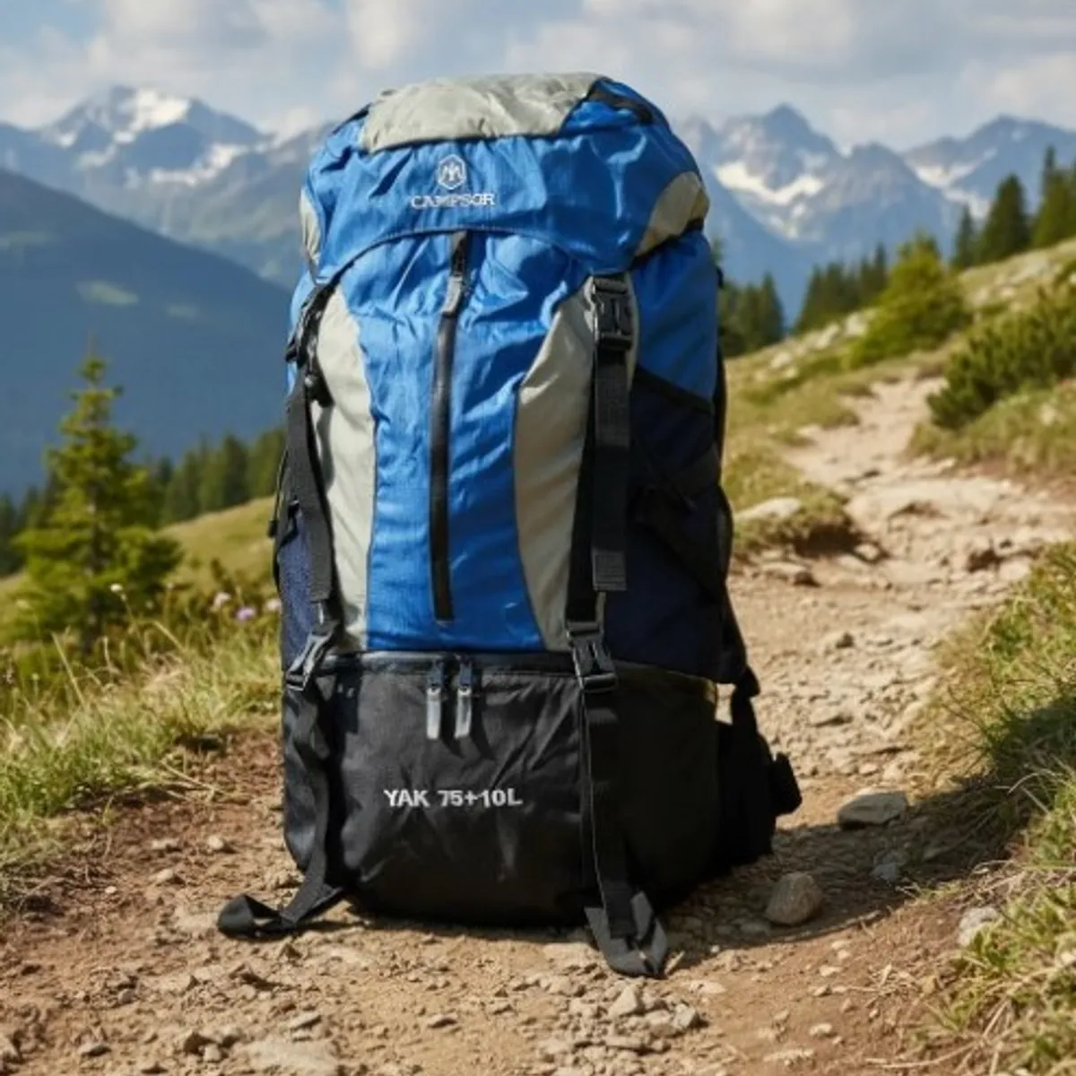 CAMPSOR - Mochila Campsor 85litros Camping Trekking Impermeable