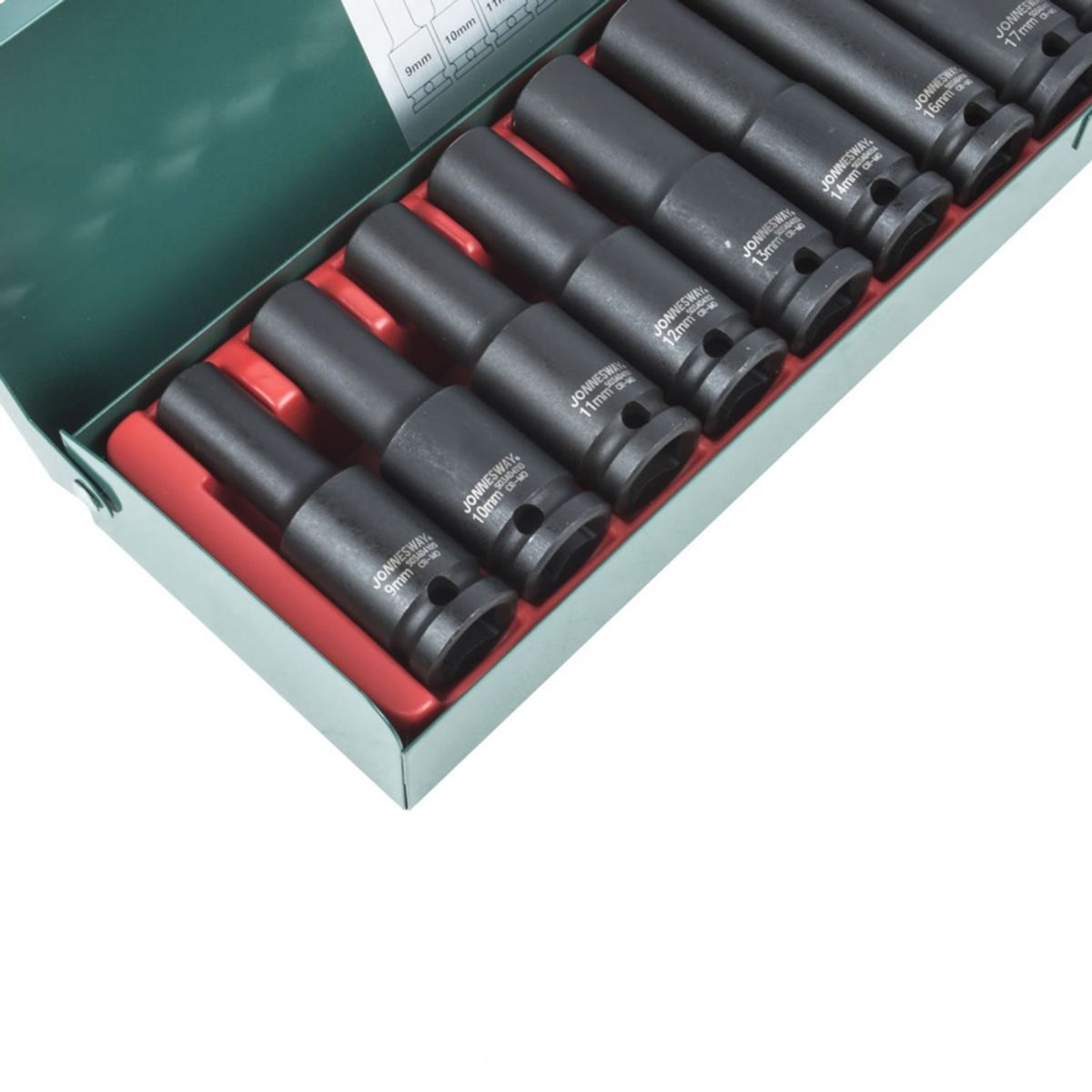 JONNESWAY - Juego de dados 1/2" 14 piezas ls03ad4114s