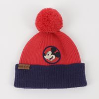 Gorro con Pompón Niño Mickey Mouse Rojo