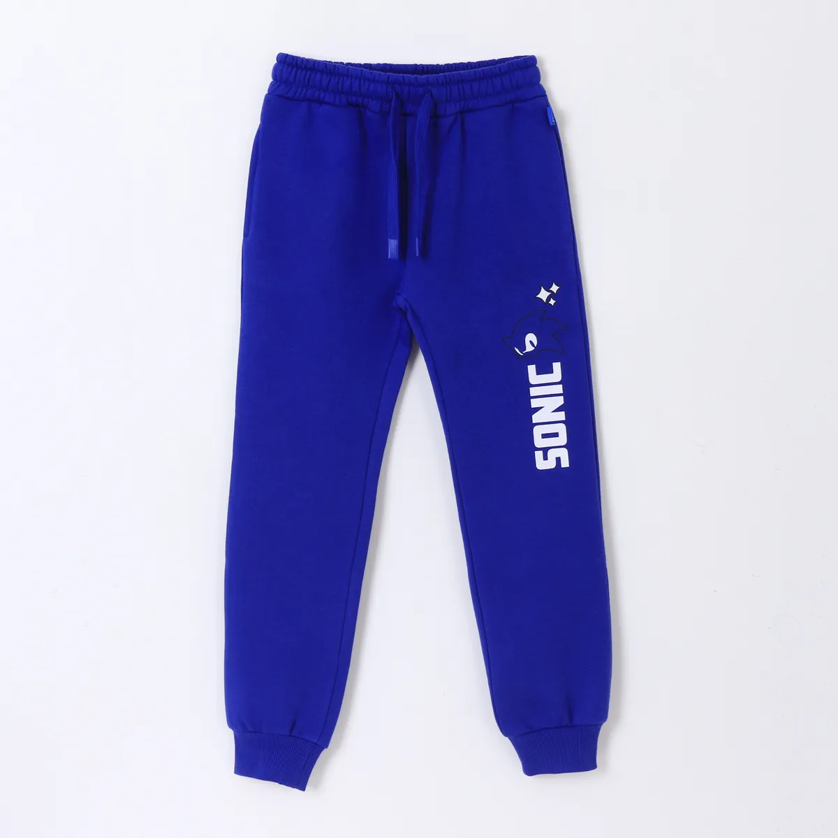 SONIC - Pantalón de Buzo Niño Jogger Azul Sonic