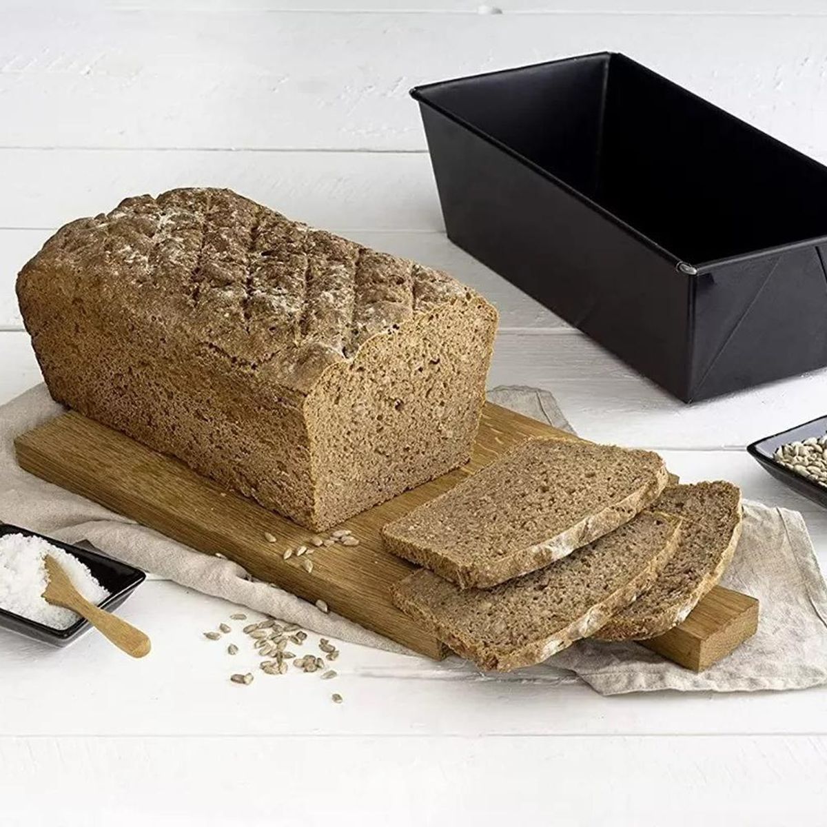 PASTELERIUSCL - Molde Pan Molde Para Pan De Molde Rectangular Queque 25cm