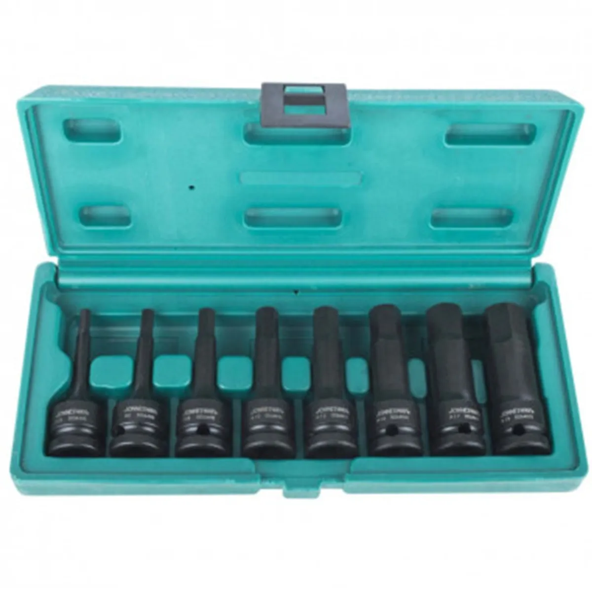 JONNESWAY - Caja de dados de impacto 1/2" 8 piezas s05a408s