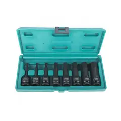 JONNESWAY - Caja de dados de impacto 1/2" 8 piezas s05a408s