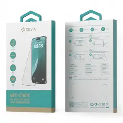 DEVIA - Vidrio Templado para iPhone 16 Anti Espia Certificado