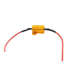 GENERICO - Resistencia de Carga 25w / 6 Ohm Ampolletas Led (2 unid)