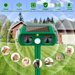 MOVI - Repelente Solar para Animales con Luz LED