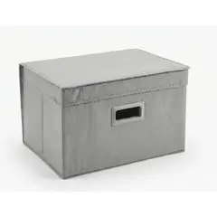 OKAY - Caja Plegable Organizadra Para Ropa Con Tapa Transparente L