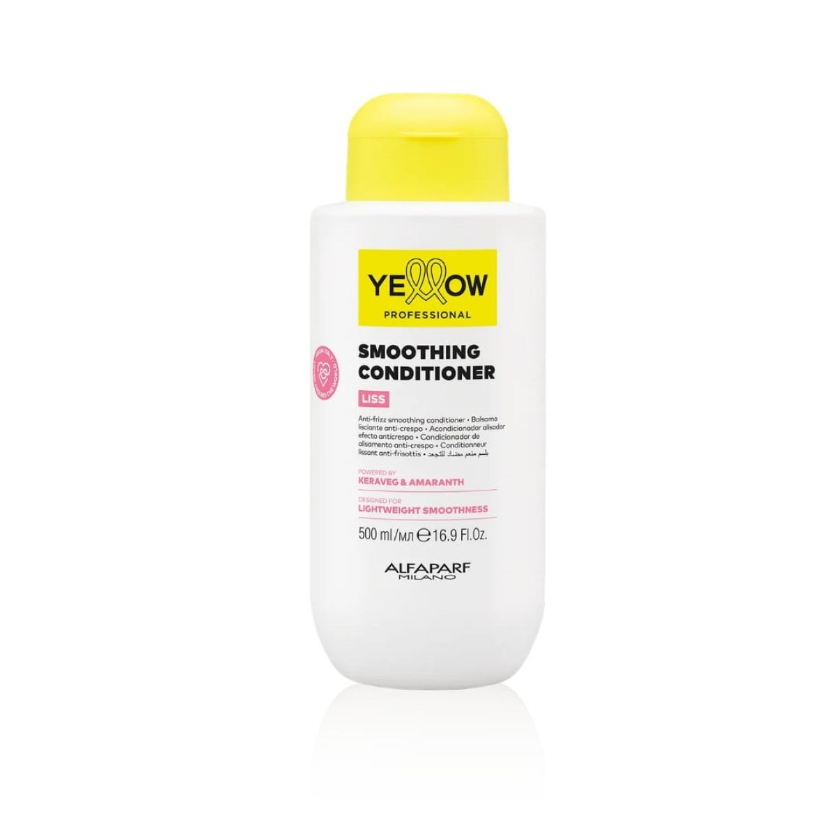 ALFAPARF MILANO - ACONDICIONADOR ALISADOR YELLOW LISS ALFAPARF 500 ML