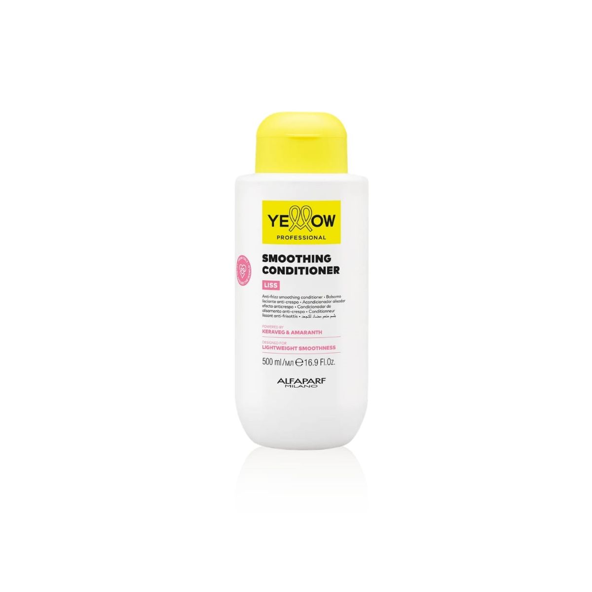 ALFAPARF MILANO - ACONDICIONADOR ALISADOR YELLOW LISS ALFAPARF 500 ML