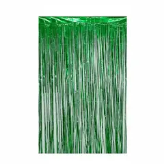GENERICO - Cortina Metalica Verde 100x300cm
