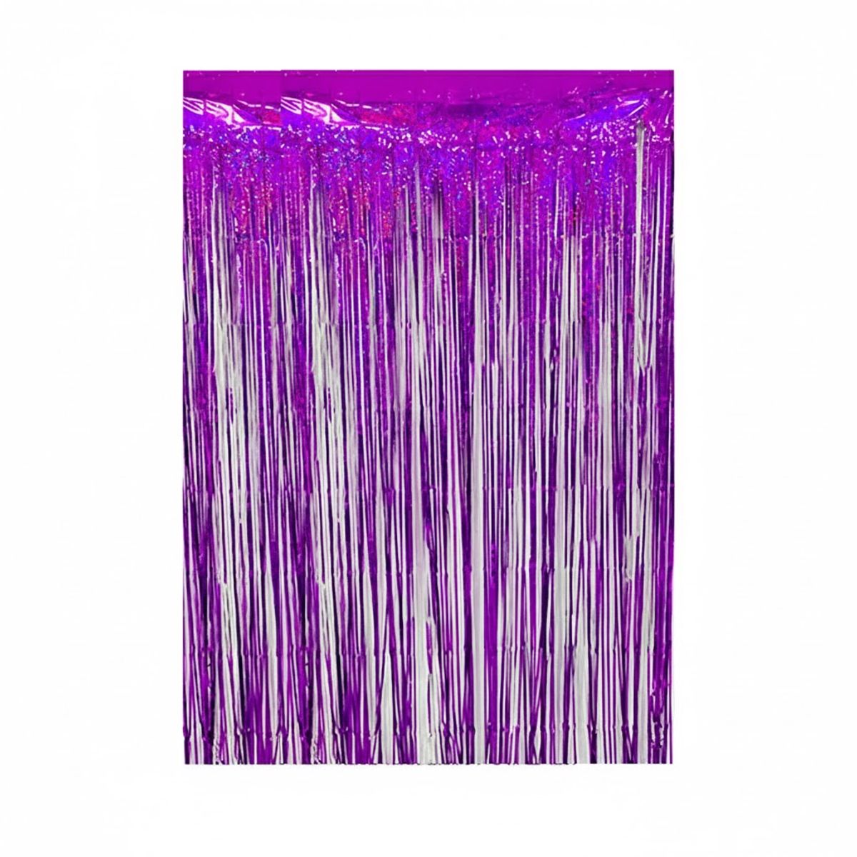 GENERICO - Cortina Metalica Morada 100x300cm