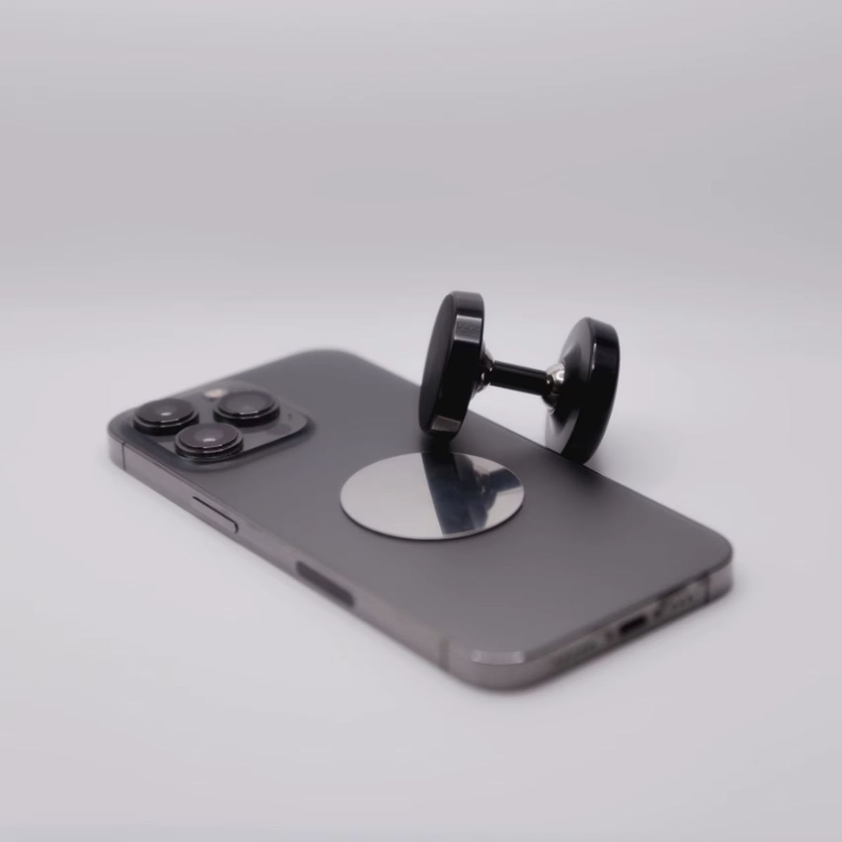 GENERICO - Soporte Magnético Para Teléfono Imán Fuerte Doble Cara 360°
