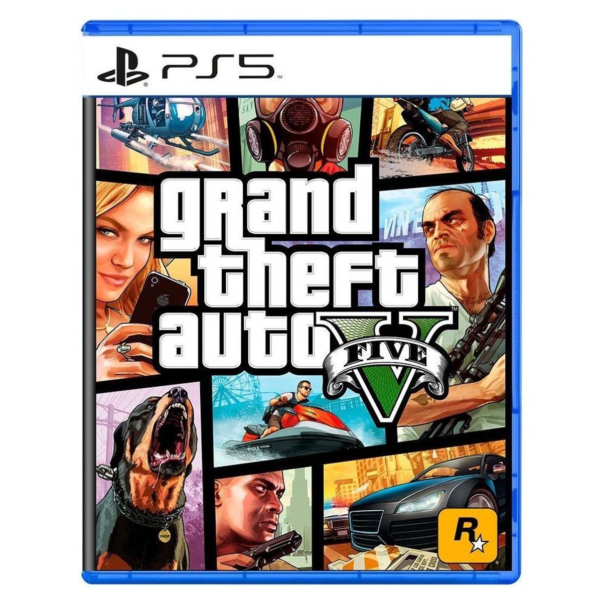 ROCKSTAR GAMES - Grand Theft Auto V - Ps5 Juego Físico - Sniper