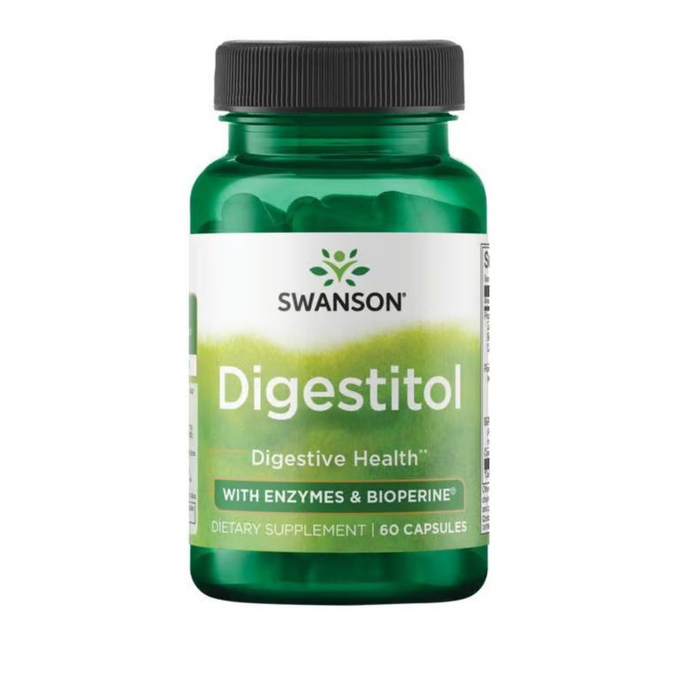 Digestitol With Enzymes & Bioperine 60 Capsulas
