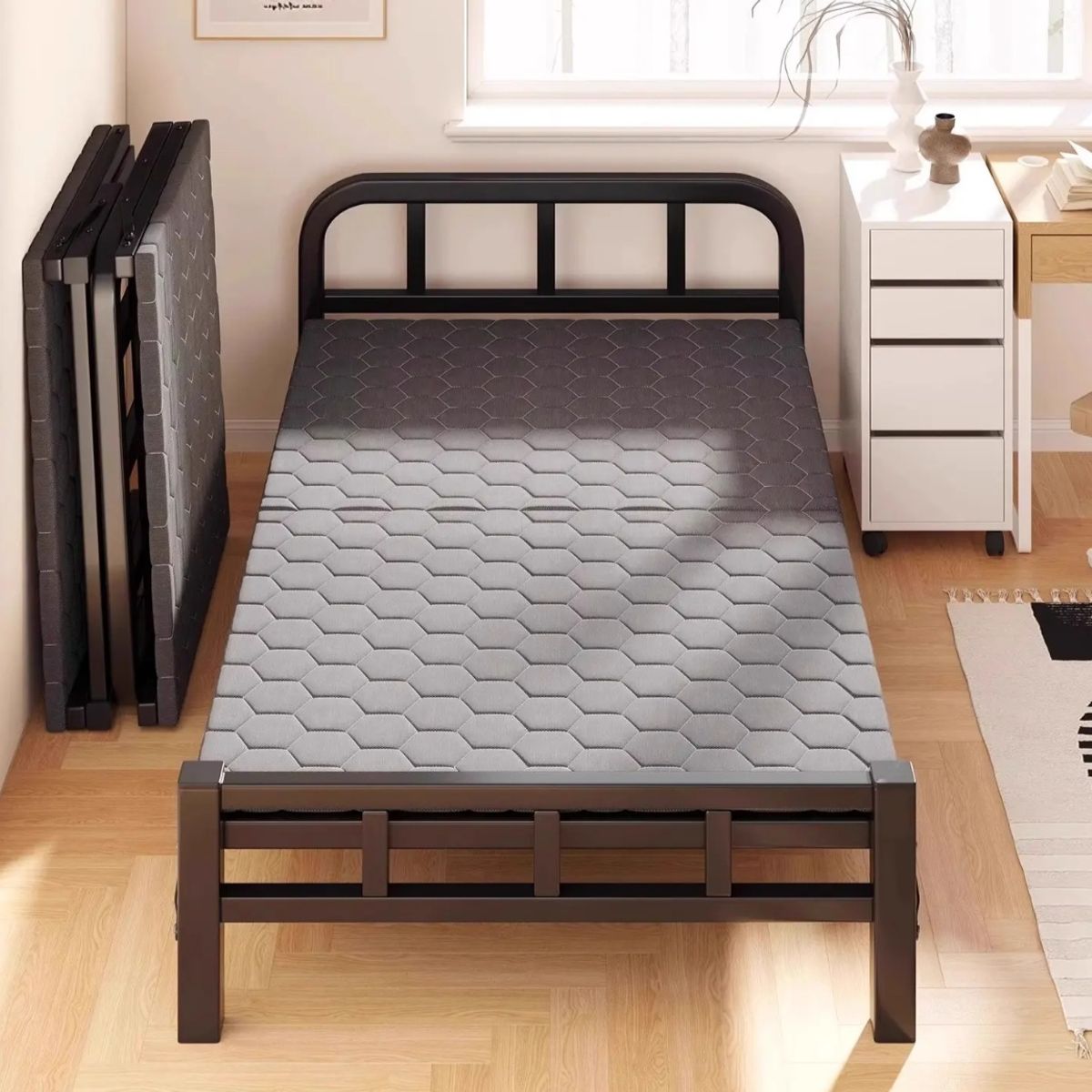 GENERICO - Cama plegable de 190x100x40
