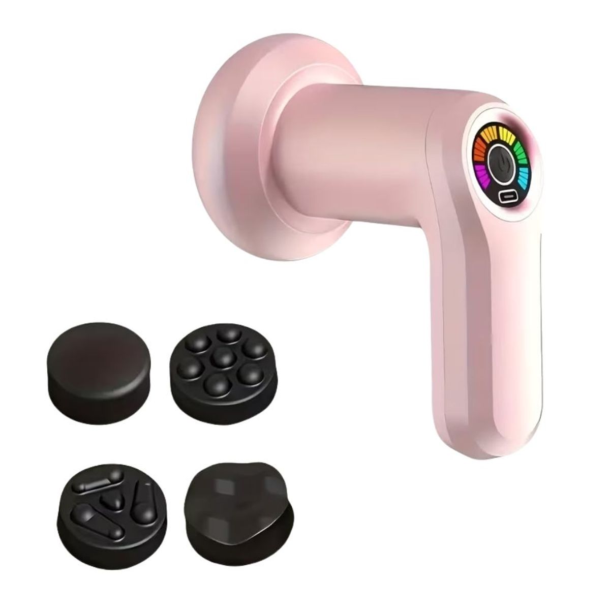 NOVYSTOR - Masajeador Eléctrico Corporal Anticelulítico Rosa