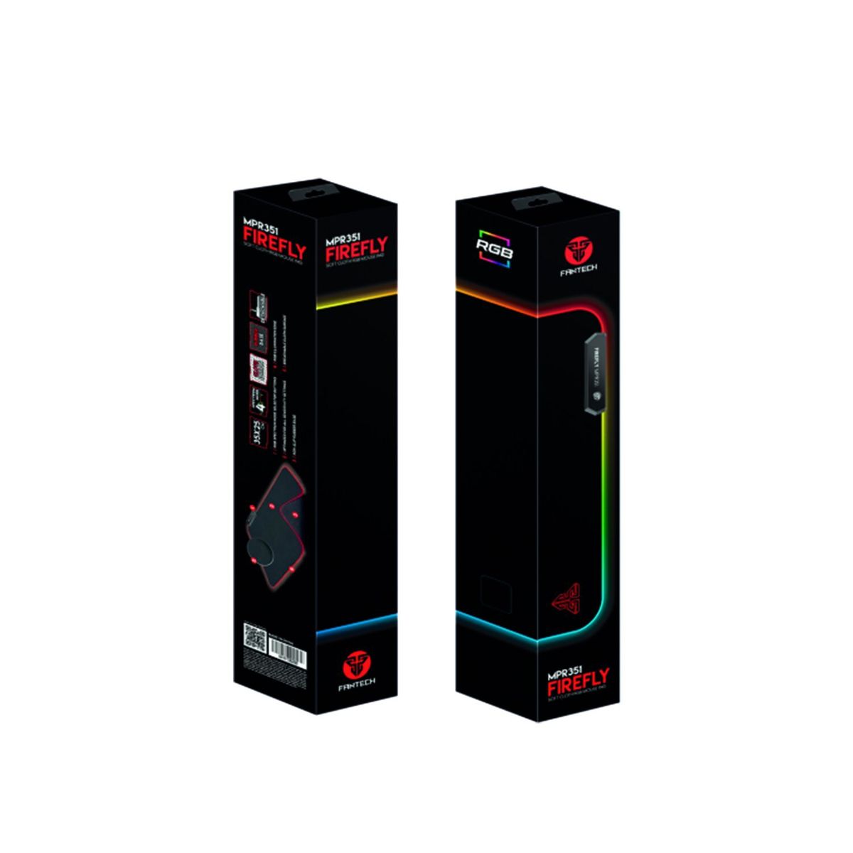 FANTECH - Mousepad Gamer Fantech MPR351s Firefly RGB