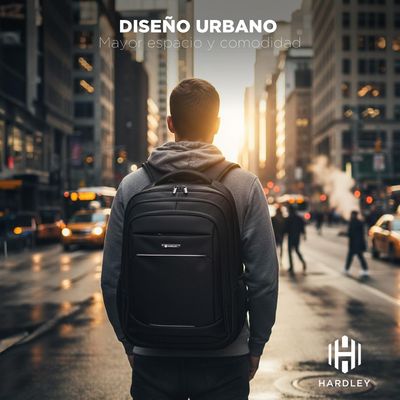 Imagen 2 del producto Mochila Notebook Impermeable Antirrobo Balistica 23 lt Usb