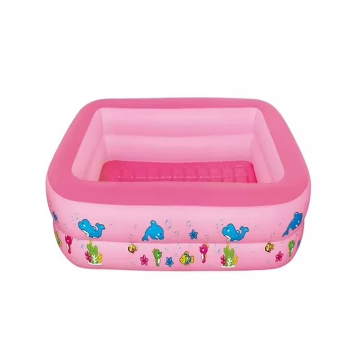 GENERICO - Piscina Inflable Diseño Rosa Para Niños 120cm