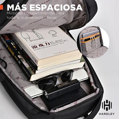 Imagen 2 del producto Mochila para Notebook Impermeable Antirrobo Nylon