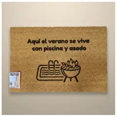MORLAN - Alfombra Limpia Pies Tapete Personalizada Piscina Y Asado