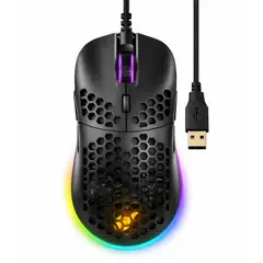 Digilife - Mouse Gamer DGX Core RGB 7200 DPI Max Ergonómico