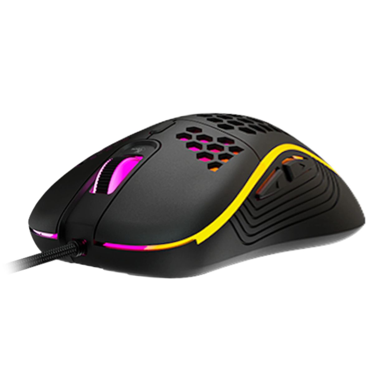 Digilife - Mouse Gamer DGX Core RGB 7200 DPI Max Ergonómico