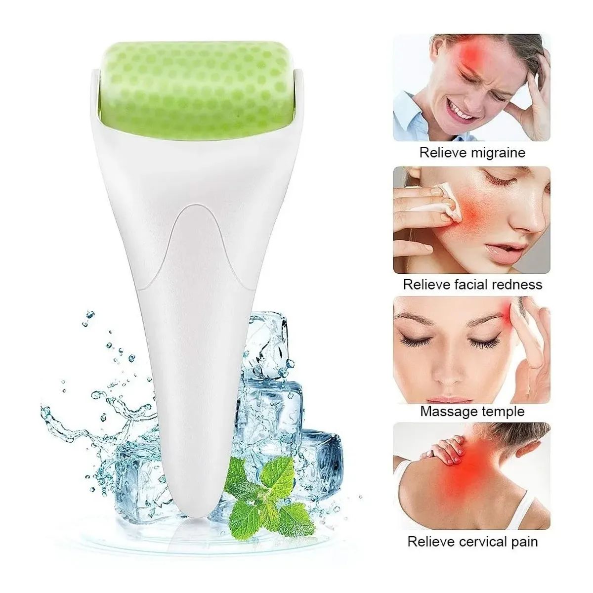 GENERICO - Masajeador Facial de Hielo Reutilizable iCE Roller