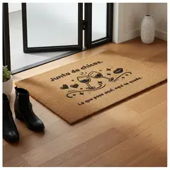 MORLAN - Alfombra Limpia Pies Tapete Personalizada Junta
