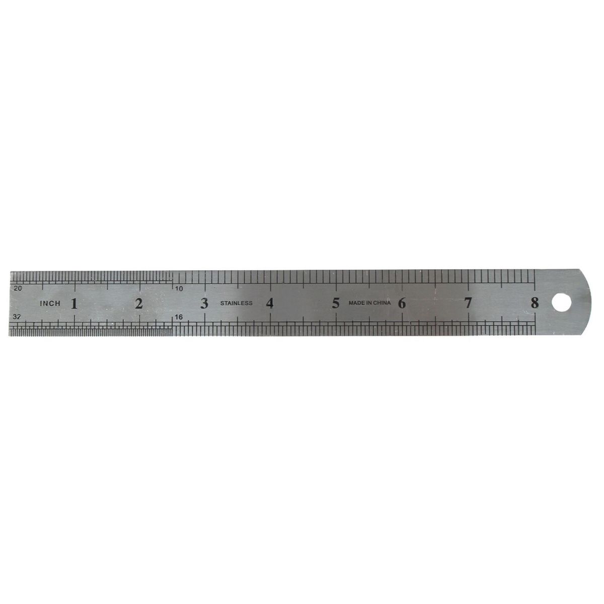 Regla Metálica 20 cm con Funda Plástica - SC, marca PACIFIC - Foto Principal