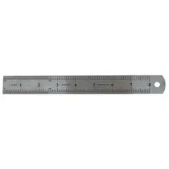 PACIFIC - Regla Metálica 20 cm con Funda Plástica - SC