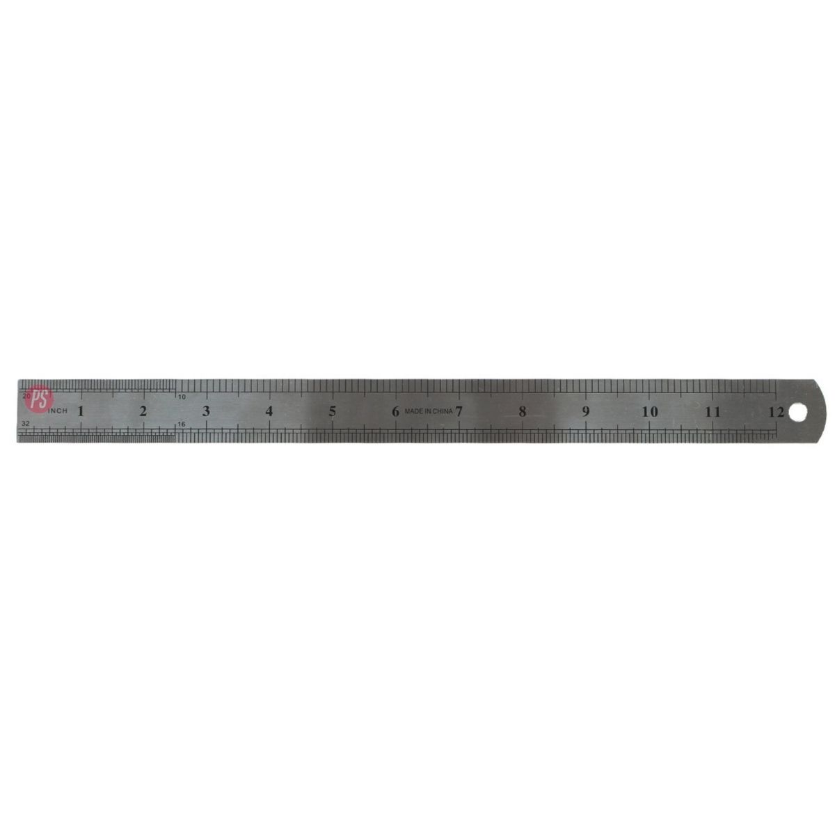 PACIFIC - Regla Metalica 30 cm con Funda Protectora - PS