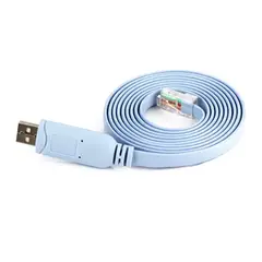 GENERICO - Cable Consola Cisco Conexión Directa Usb A Rj45 - 1.8 Metro