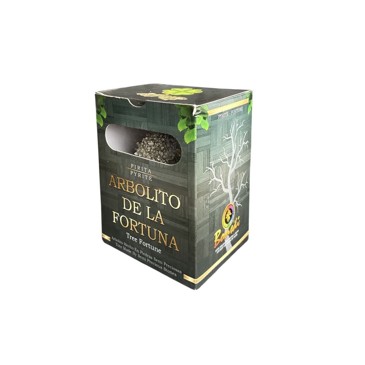 GENERICO - Bonsai de la Buena Suerte Arbol de Pirita