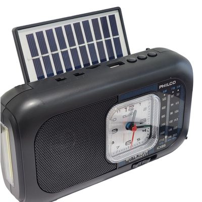 Imagen 2 del producto Radio Portátil Recargable con Panel Solar Bt PLCICX66