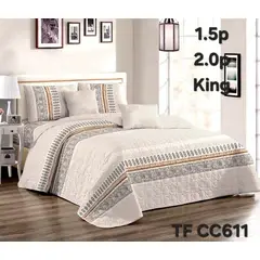 GENERICO - Cubre cama de verano tipo quilt delgados primavera verano de 2p 230x250cm