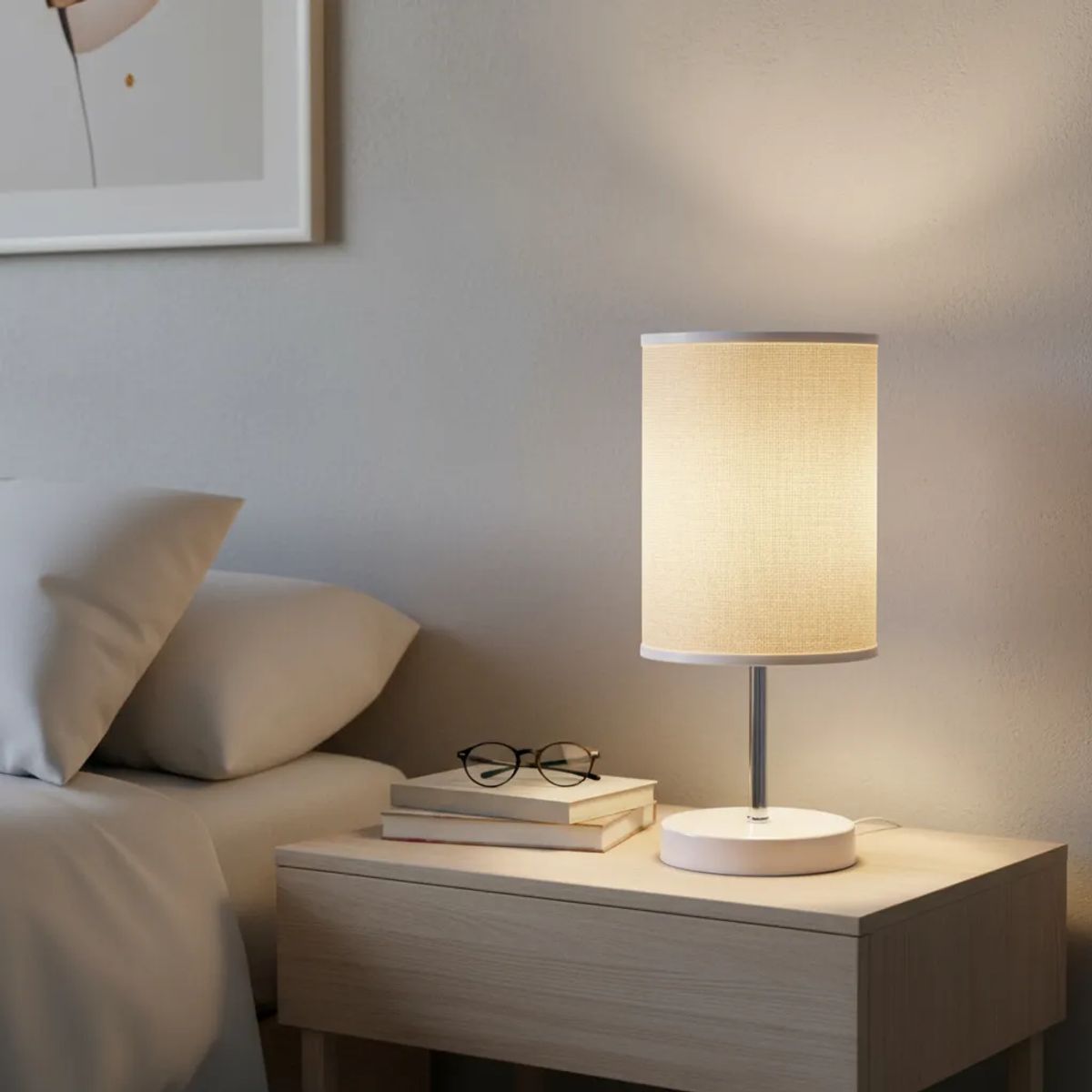 GENERICO - Pack Lampara Velador Mesa Escritorio Decorativa Interior E27