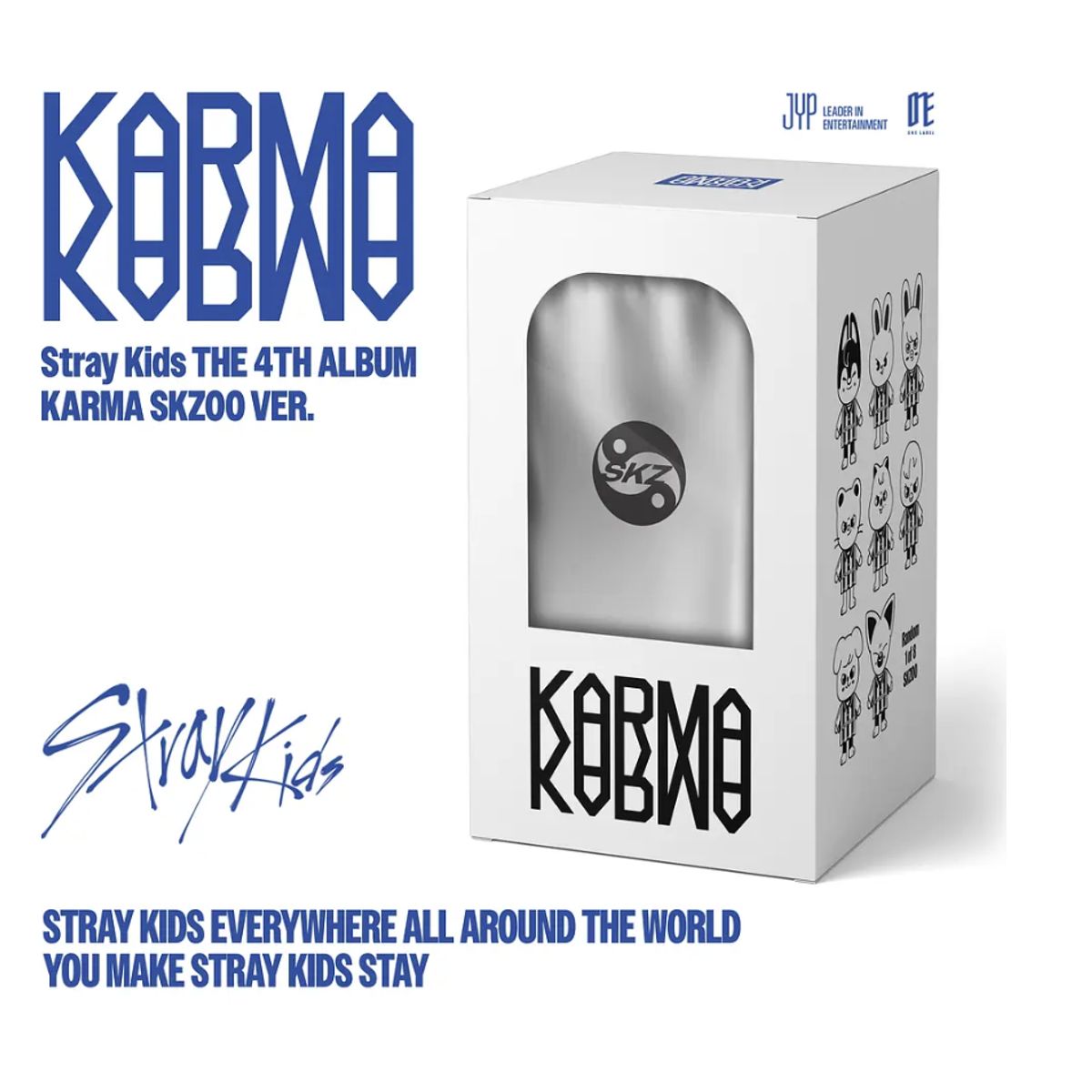 GENERICO - STRAY KIDS - KARMA SKZOO VER RANDOM VER
