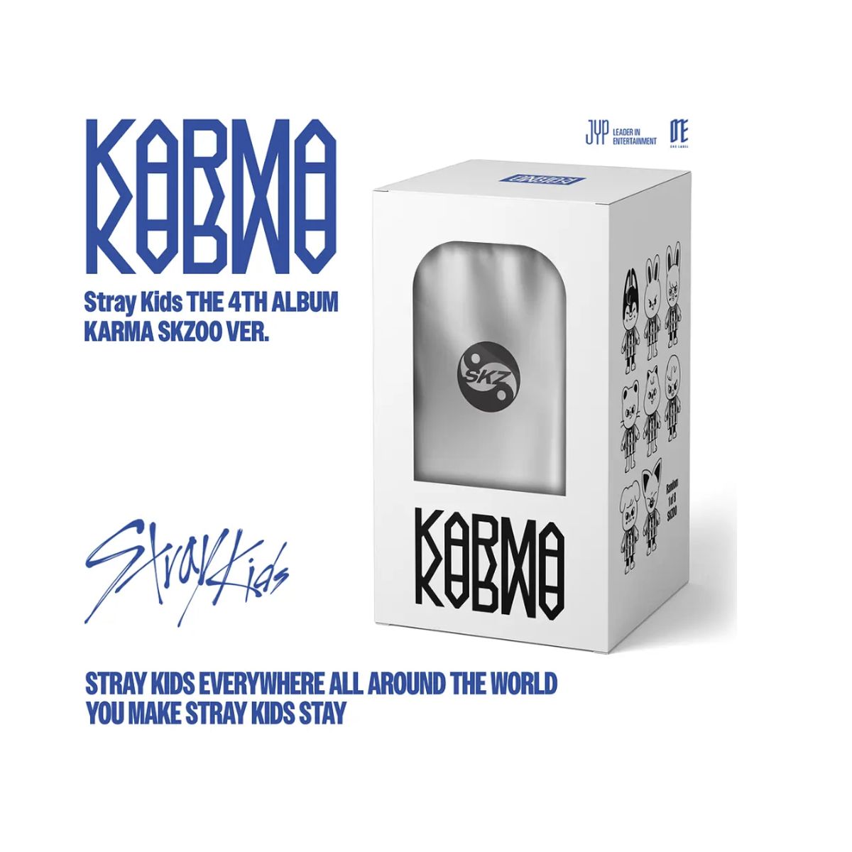 GENERICO - STRAY KIDS - KARMA SKZOO VER RANDOM VER