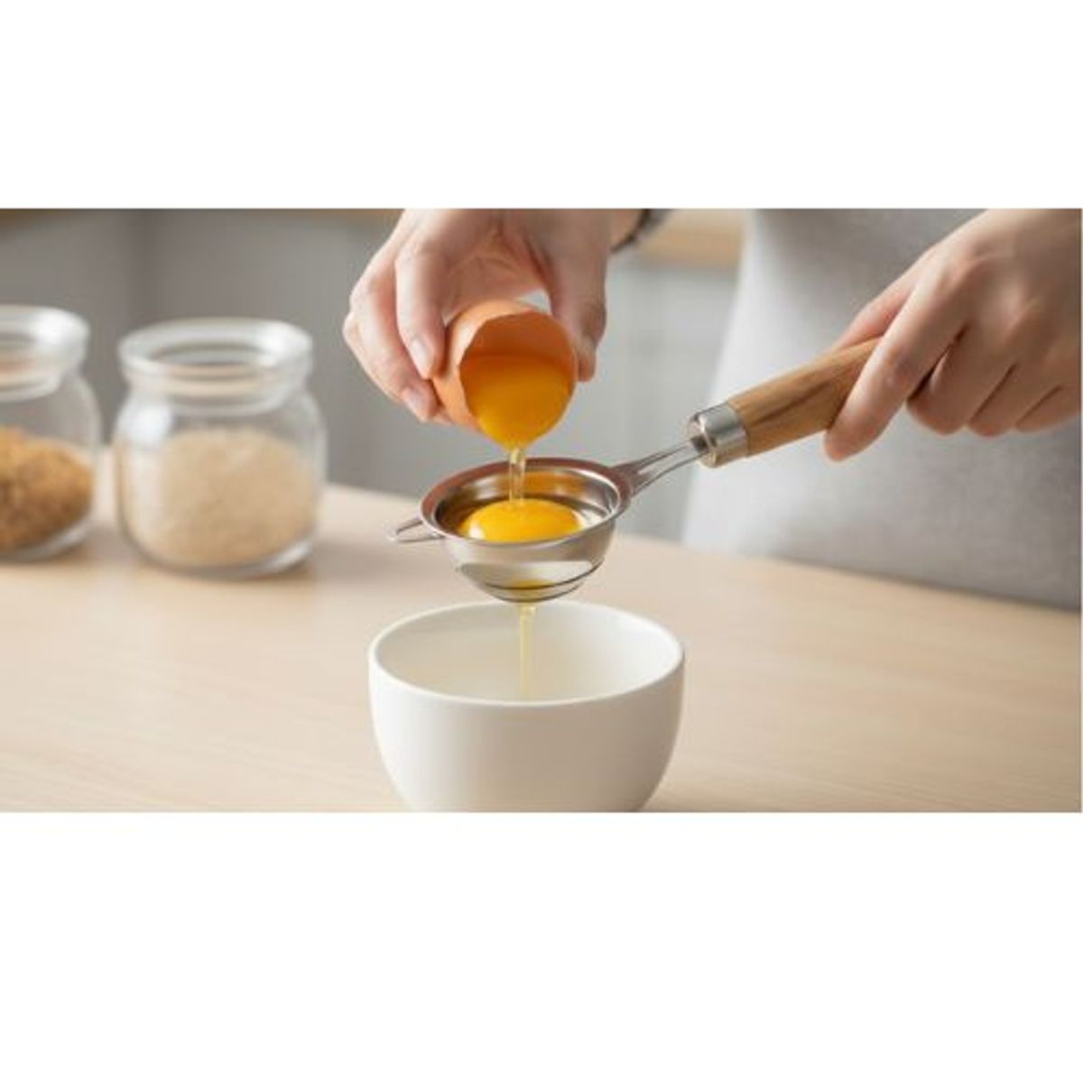 GENERICO - Separador De Yema De Huevo 21 cm