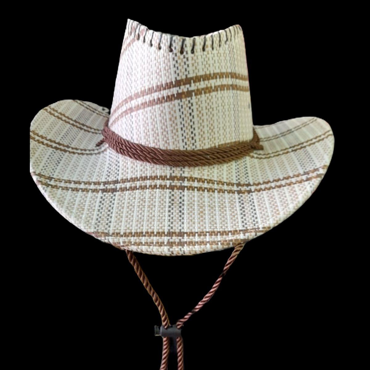 GENERICO - Sombrero Vaquero Estilo Cowboy Adultos Unisex Multiuso
