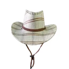 GENERICO - Sombrero Vaquero Estilo Cowboy Adultos Unisex Multiuso