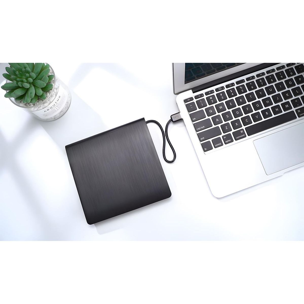 TIOZONEY - Unidad externa de CD y DVD USB 30 portátil DVD