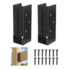 KUANGYE - 2pcs Soporte Para Viga Cepillada De 2x6pulgada