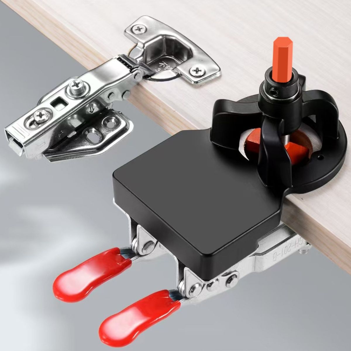 ATURE - Guía De Plantilla De Perforación Para Bisagra + Broca 35mm